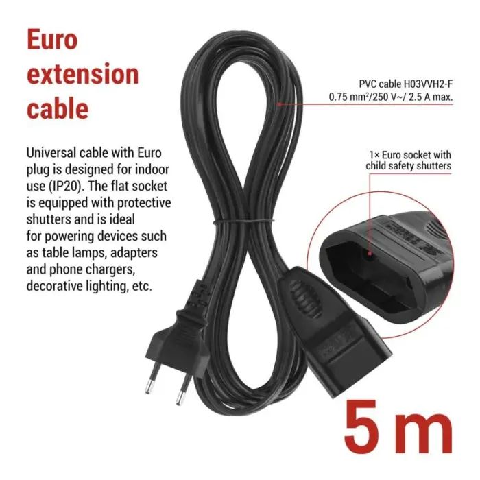 Сетевой удлинитель EMOS PC01305 изображение 6