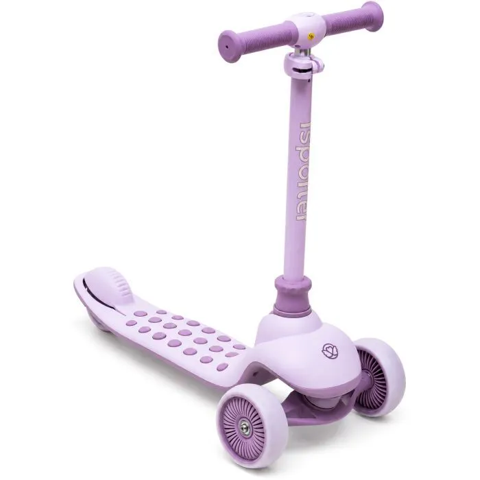 Самокат iSporter Deluxe LED пурпурний (M5_Purple) зображення 5