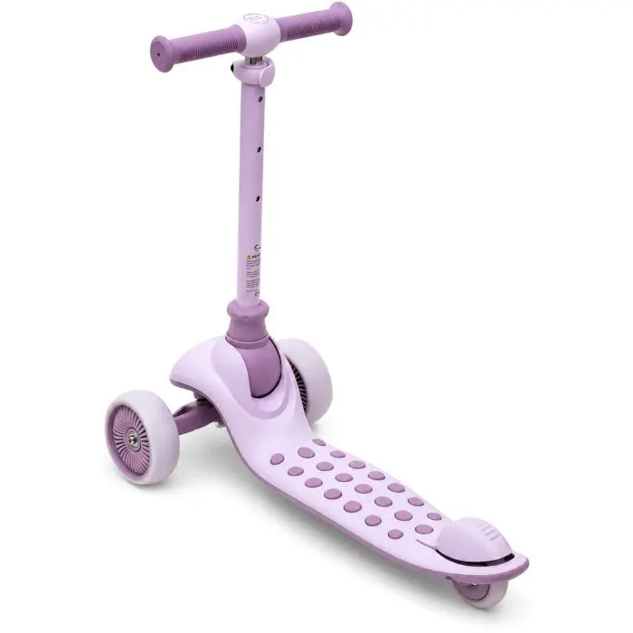 Самокат iSporter Deluxe LED пурпурний (M5_Purple) зображення 7