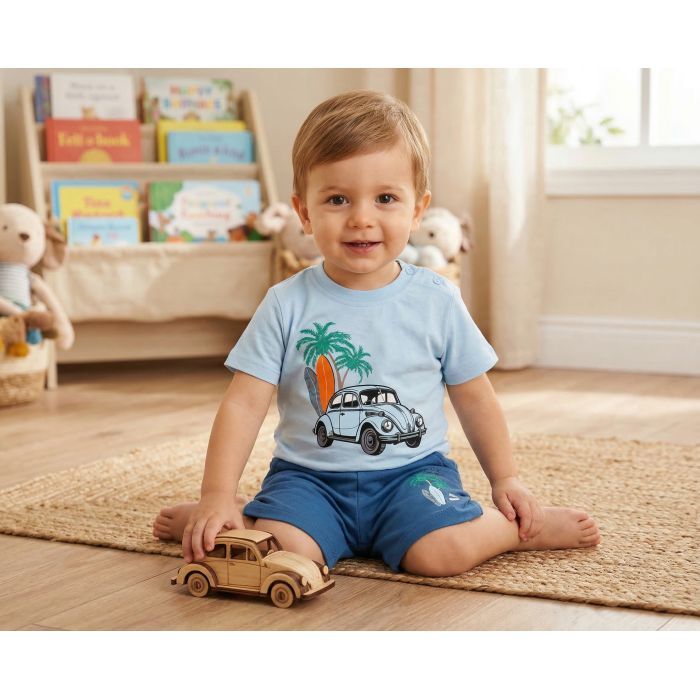 Набор детской одежды Breeze с машинкой (21723-110B-blue) изображение 8