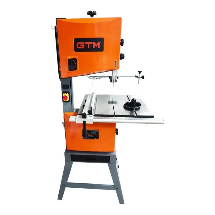 Стрічкова пила GTM MJ14, 1100Вт, 230В, 2560х3-25, товщ. різання 225мм (MJ14)