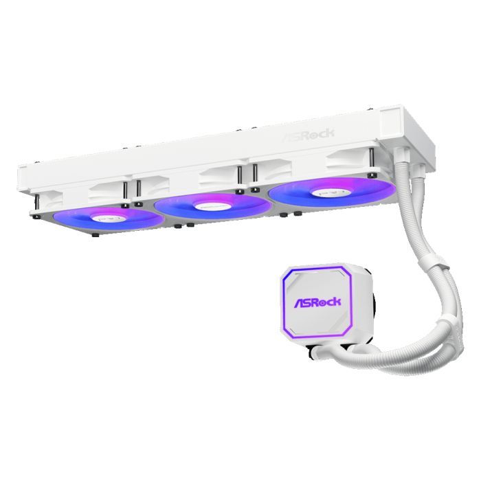 Система жидкостного охлаждения ASRock PRO WHITE 360 ARGB изображение 2