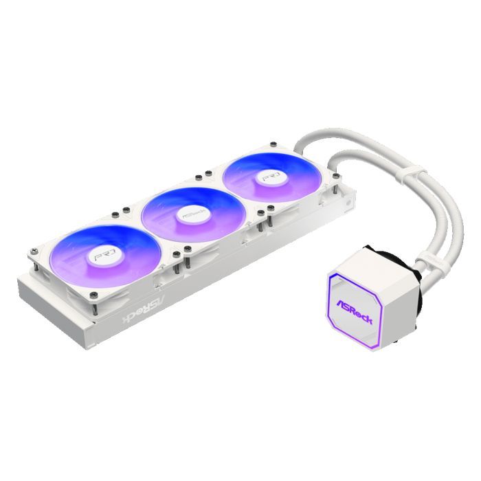 Система жидкостного охлаждения ASRock PRO WHITE 360 ARGB изображение 3