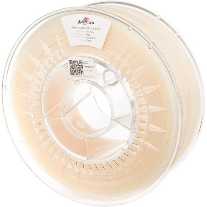 Пластик для 3D-принтера Spectrum PET-G FX120 1.75mm 1kg NATURAL (80415)