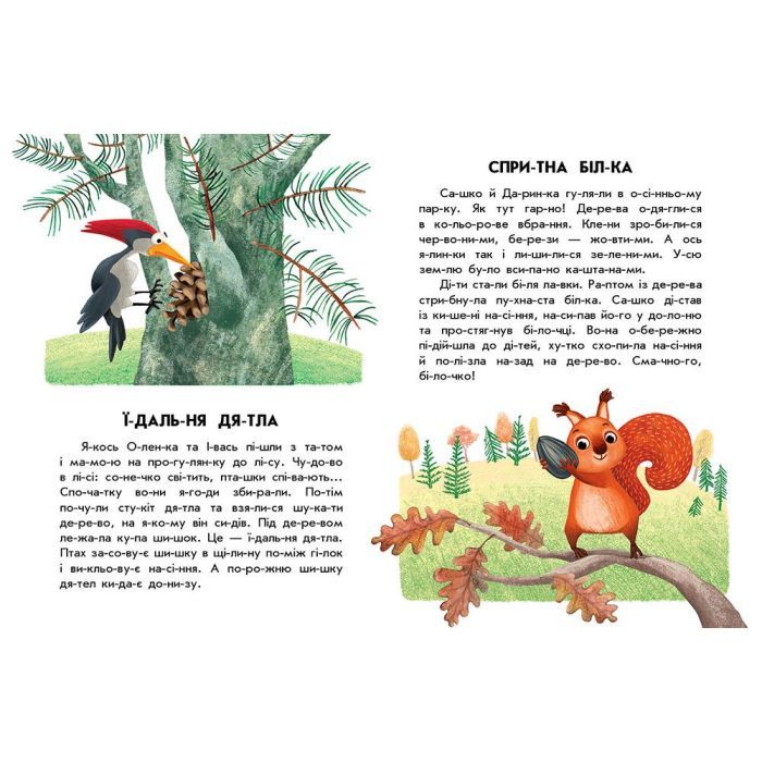 Книга Спритна білка. 10 історій по складах - Ю.В. Каспарова Ранок (9786170984401) зображення 4