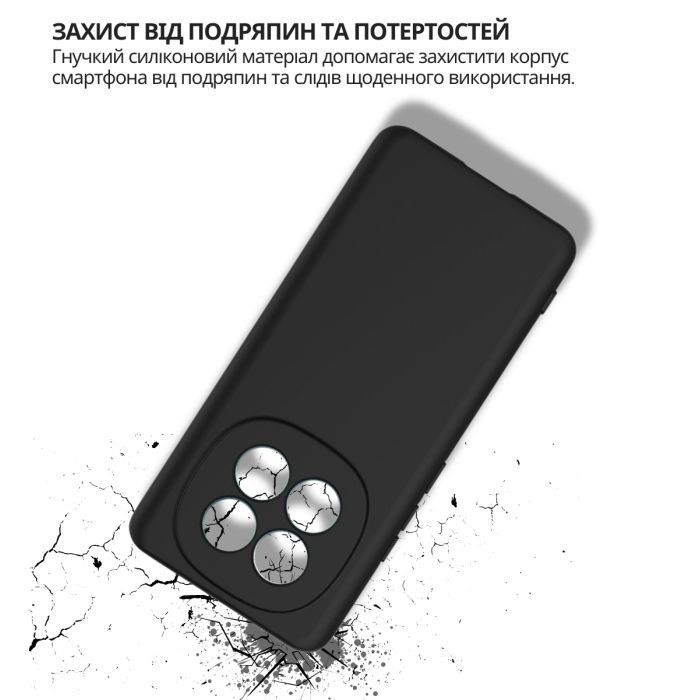 Чохол до мобільного телефона BeCover Poco M8 Black (715055) зображення 4