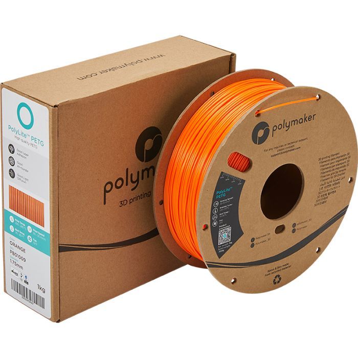 Пластик для 3D-принтера Polymaker PETG POLYLITE 1,75mm 1kg ELECTRIC BLUE (PB01042) зображення 3