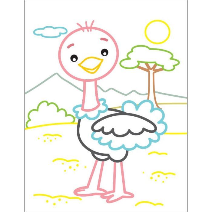 Книга Кольорові зафарбовки. Левеня - Н. Коваль Активний розвиток талантів (9789667506421) изображение 3