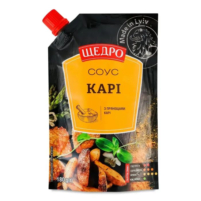 Соус Щедро Карі 180 г (4823097411780)