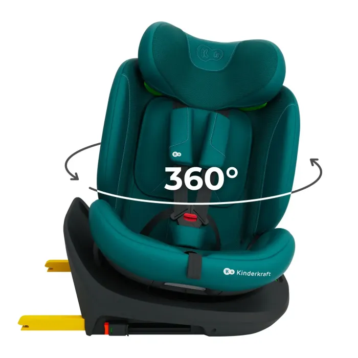 Автокрісло Kinderkraft i-Grow 2 Plus i-Size Green (KCIGRO02GREPL00) (5902533929849) зображення 4