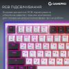 Клавиатура GamePro Asgard Valhalla Pro QLAB Sakura Switch RGB Bluetooth/Wireless/USB-C UA White (MK160-W-D-QS-PRO) изображение 15