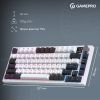 Клавиатура GamePro Asgard Valhalla Pro QLAB Sakura Switch RGB Bluetooth/Wireless/USB-C UA White (MK160-W-D-QS-PRO) изображение 19
