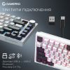 Клавиатура GamePro Asgard Valhalla Pro QLAB Sakura Switch RGB Bluetooth/Wireless/USB-C UA White (MK160-W-D-QS-PRO) изображение 7
