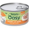Консервы для кошек OASY Wet Natury с тунцем и морковью 85 г (8054329513118)