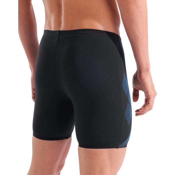 Плавки Arena Poseidonia Swim Mid Jammer 009091-501 чорний, білий 100 (3468337537212) изображение 3
