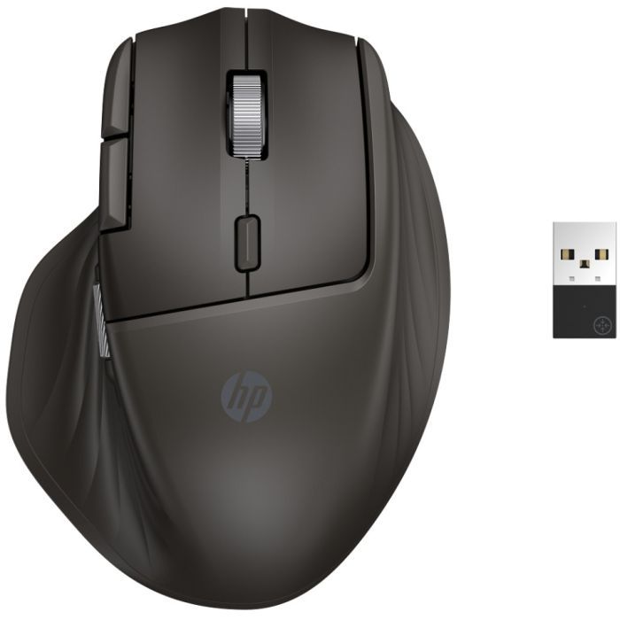 Мышка HP 780M Ultra-Fast-Scroll Wireless/Bluetooth Black (B8YX3AA) изображение 7