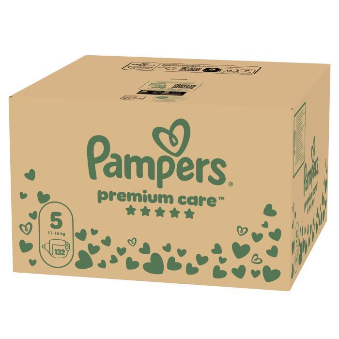 Підгузки Pampers Premium Care Розмір 5 (11-16 кг) 132 шт (8006530223478) зображення 2