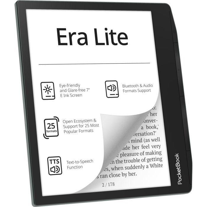 Электронная книга Pocketbook 710 Era Lite, Stone Green (PB710-9-WW) изображение 2