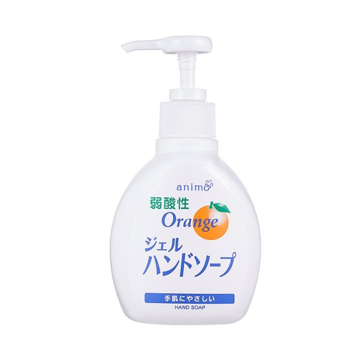 Жидкое мыло Rocket Soap Weak Acid Gel Hand Soap pH-сбалансированное Апельсин 200 мл (4571113806941)