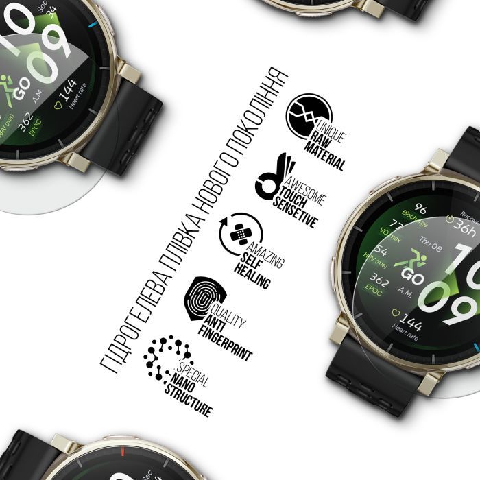 Пленка защитная Armorstandart hydrogel Amazfit Active 3 Premium 6 pcs (ARM91530) изображение 2
