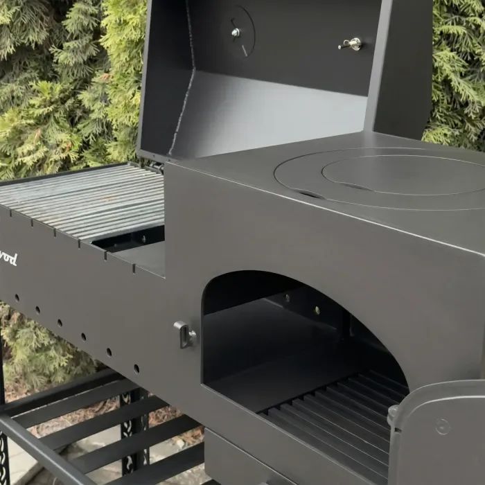 Мангал Metalzavod Геліос на 8 шампурів 4мм з пічкою (MBK8P-4R-T) изображение 7