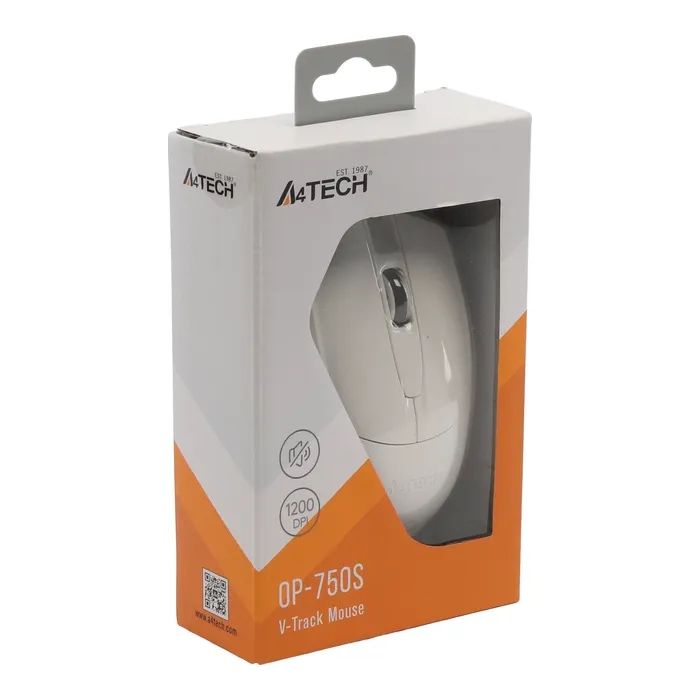 Мышка A4Tech OP-750S USB White (4711421003735) изображение 10