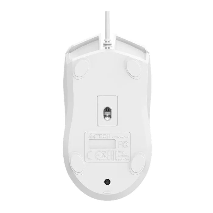 Мышка A4Tech OP-750S USB White (4711421003735) изображение 9