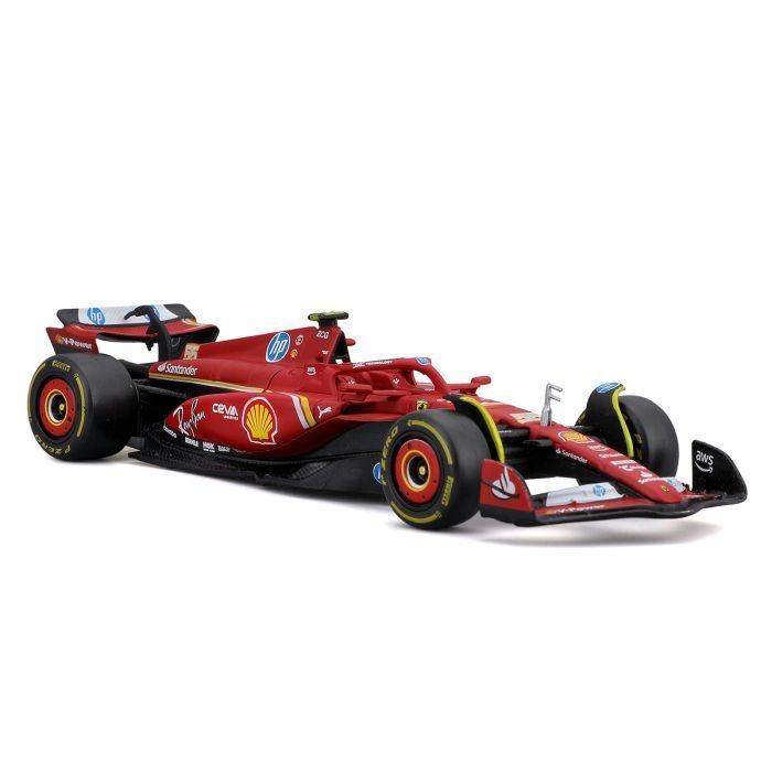Масштабная модель автомобиля Bburago Автомодель - Ferrari Racing - SF-24, 1:43 (18-36844) изображение 11