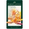 Карандаши цветные Faber-Castell Polychromos, металева коробка, 12 кольорів (110012) (15440)