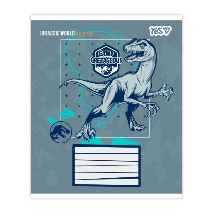 Зошит Yes Jurassic World.Camp cretaceous А5 18 аркушів лінія (768815) зображення 2