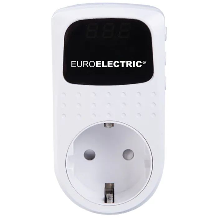 Реле напряжения EUROELECTRIC 16А 3.5kW (AV) 150V-210V/230V-280V (RV-16A/3,5kW(AV))