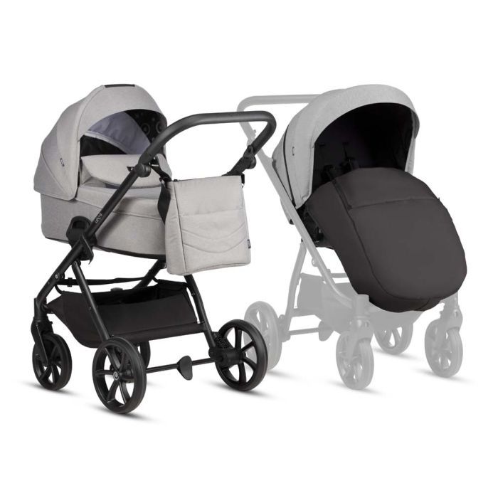 Коляска TUTIS 2 в 1Leo3 plus (Warm Grey) (1582068)