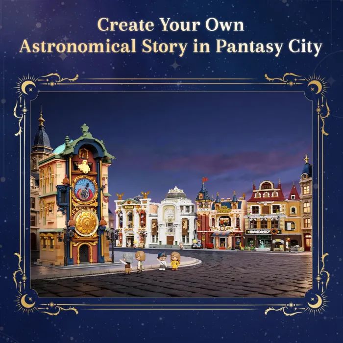 Конструктор Pantasy Пражские астрономические часы (85045) изображение 7