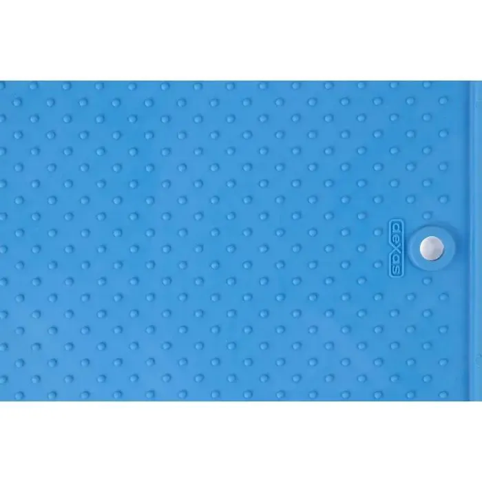 Килимок під миски Dexas Pet Bowl Grippmat Large антиковзкий 60х43 см блакитний (0084297308841) зображення 3