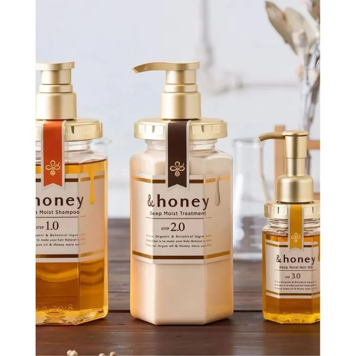 Маска для волос Honey Deep Moist Treatment 445 мл (4589546890765) изображение 2