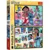 Пазл Trefl Lilo&Stitch Щасливе життя Стіча 2х200 елементів (5900511133349)