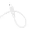 Дата кабель USB-C to Lightning 1.0m PD silicone BX115 Lotto white BOROFONE (6941991119613) изображение 2