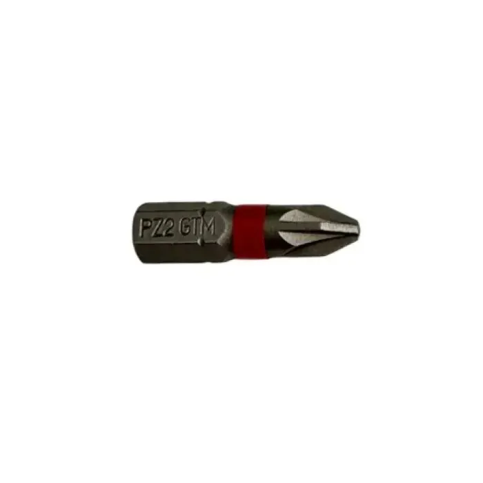Набор бит GTM PZ2, 25мм, 2шт. (SB-Z2-25B) изображение 2