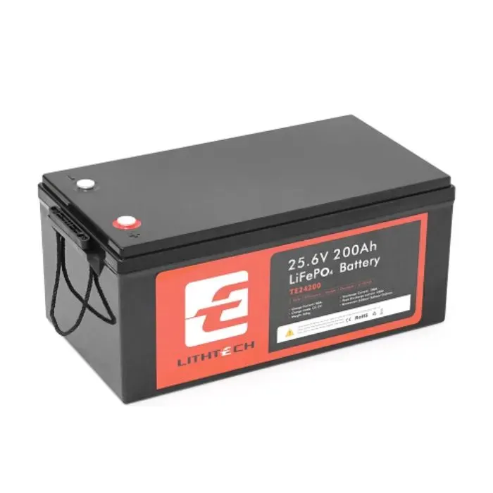 Батарея LiFePo4 LITHTECH 25,6V 200Ah, 5.12k + Bluetooth (TE24200B)