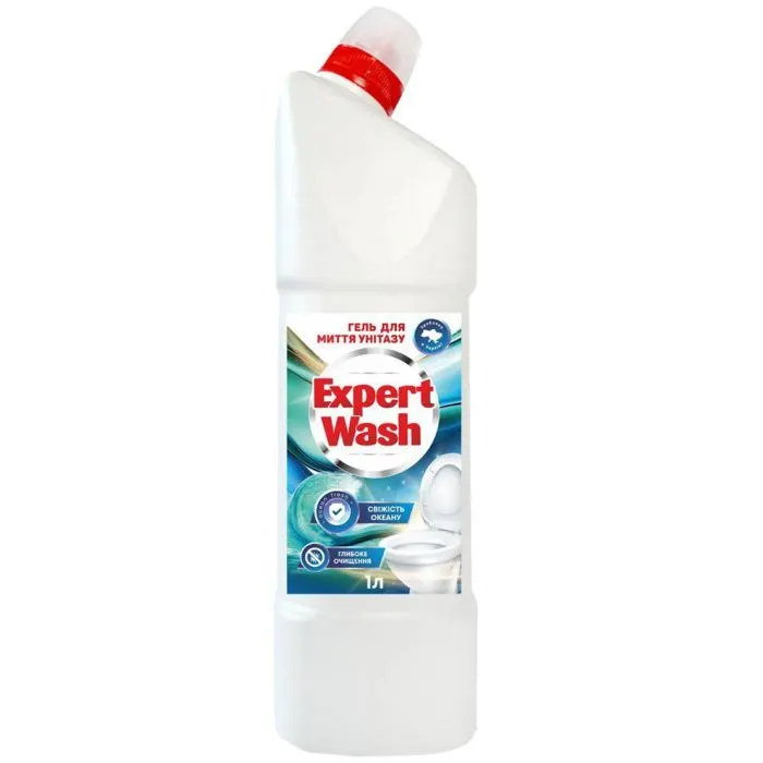 Засіб для чищення унітазу Expert Wash Свіжість океану 1 л (4820197122233)
