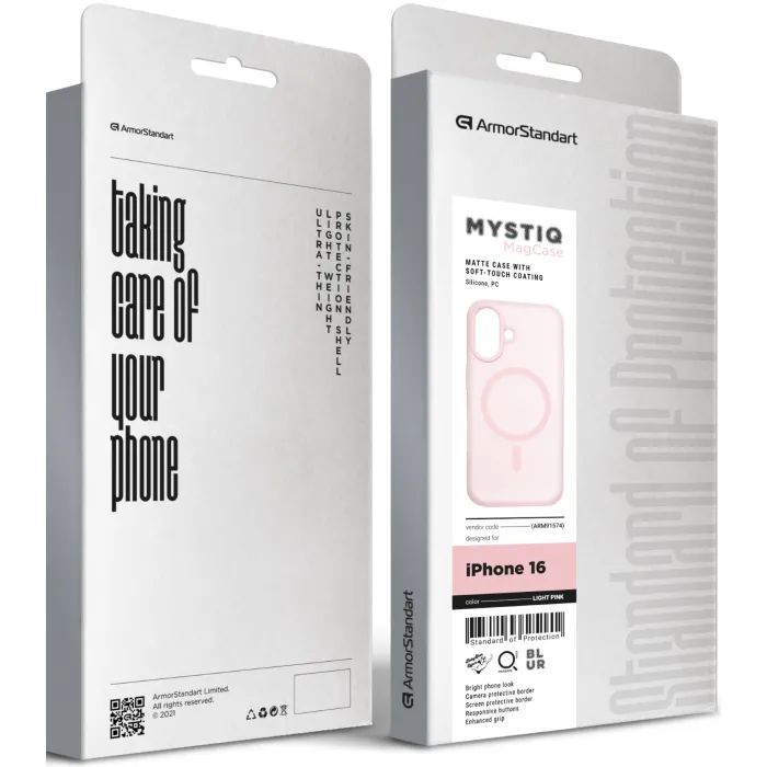 Чохол до мобільного телефона Armorstandart Mystiq MagCase Apple iPhone 16 Turquoise (ARM91575) зображення 3