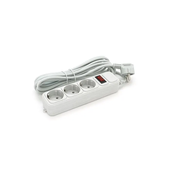 Сетевой фильтр питания Maxxter MSP3-G-15G, 3 роз, 4.5 м, Gray (MSP3-G-15G) изображение 3
