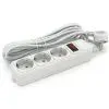 Сетевой фильтр питания Maxxter MSP3-G-15G, 3 роз, 4.5 м, Gray (MSP3-G-15G)