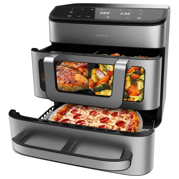 Мультипечь Cecotec Cecofry FoodCourt 18000 4Pizza+ (A90_EU01_120299) изображение 3