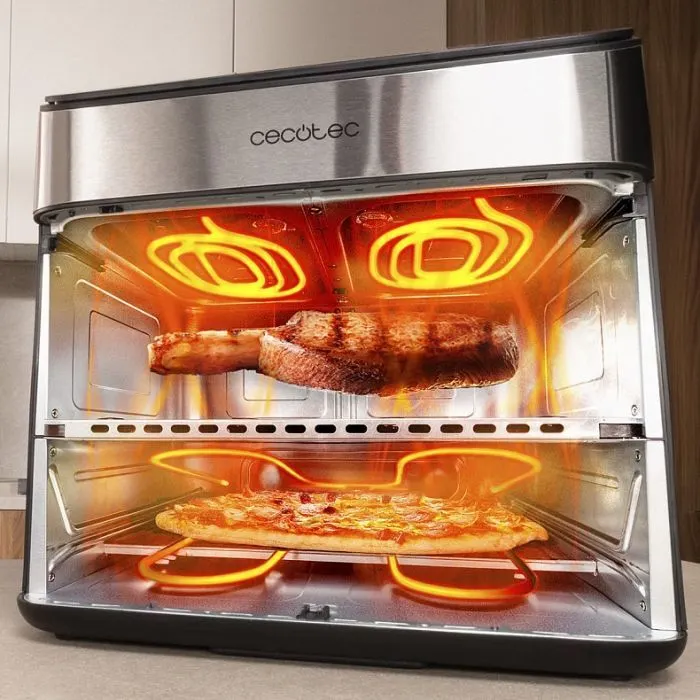 Мультипечь Cecotec Cecofry FoodCourt 18000 4Pizza+ (A90_EU01_120299) изображение 7