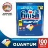 Таблетки для посудомоечных машин Finish Quantum Лимон 100 шт. (5908252006465) изображение 2