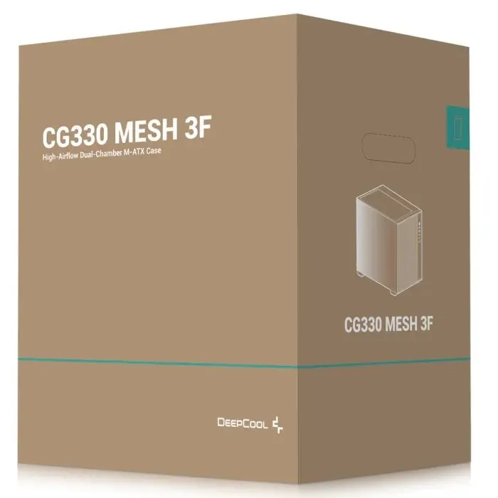 Корпус для ПК Deepcool CG330 Mesh 3F Black (R-CG330MESH-BKANM3-G) зображення 11