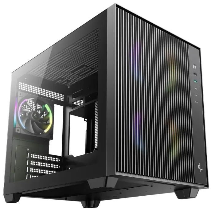 Корпус для ПК Deepcool CG330 Mesh 3F Black (R-CG330MESH-BKANM3-G) зображення 7