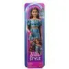 Кукла Barbie Fashionistas Модница в бирюзовом наряде с анималистическим принтом (JJN63) изображение 7