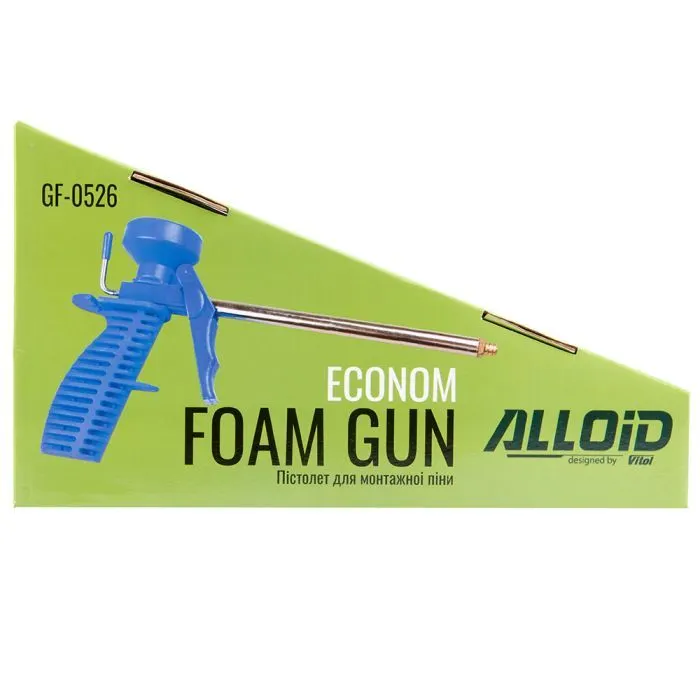 Пистолет для монтажной пены Alloid пластиковый (GF-0526) изображение 4
